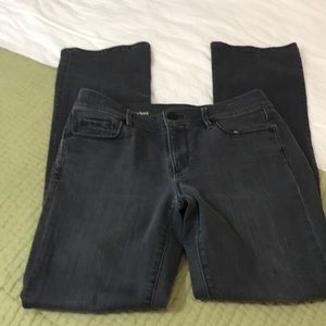Loft Gray Color Boot Cut Jeans Size 8